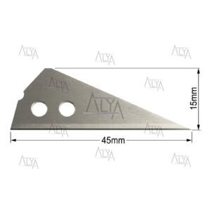 ARROW BLADE 45 x 15 x 0.30mm Stainless