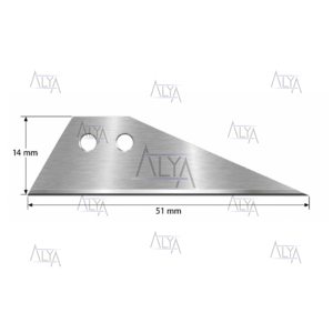 ARROW BLADE 51 x 14 x 0.50mm Carbon